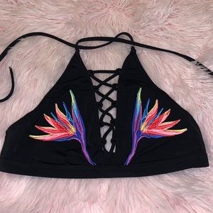 PINK PADDED BIKINI TOP